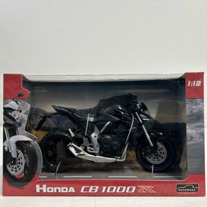 アオシマ スカイネット Automaxx 1/12 HONDA CB1000R Black ホンダ バイク ブラック ミニカー モデルカー