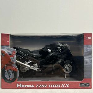 未開封 アオシマ 1/12 HONDA CBR1100XX Super Black Bird スカイネット スーパーブラックバード ホンダ 完成品バイク ミニカー モデルカー