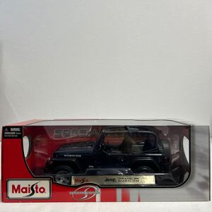 Maisto Special Edition 1/18 Jeep Wrangler RUBICON マイスト ジープ ラングラー ルビコン ミニカー モデルカー