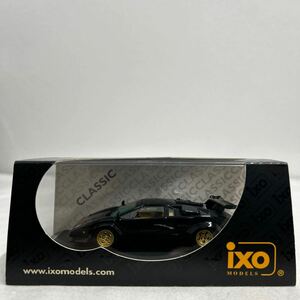ixo 1/43 Lamborghini Countach LP5000S Black イクソ ランボルギーニ カウンタック ブラック スーパーカー ミニカー モデルカー