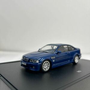 BMW ディーラー特注 1/43 M3 E46 Coupe 3シリーズ クーペ ブルー ミニカー モデルカー