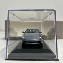 Porsche ディーラー特注 PMA 1/43 PORSCHE 911 Carrera S 997 ミニチャンプス ポルシェ カレラ グレーメタリック ミニカー モデルカー_画像5