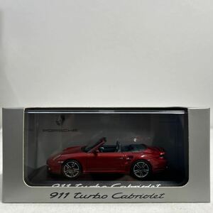 Porsche ディーラー特注 PMA 1/43 911 turbo Cabriolet MINICHAMPS ミニチャンプス ポルシェ ターボ カブリオレ 997 ミニカー モデルカー