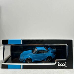 ixo models 1/43 PORSCHE RWB 993 RAUH Welt イクソ ポルシェ 911 ブルー ミニカー モデルカー