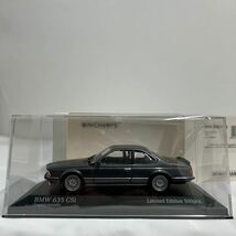 限定500台 MINICHAMPS 1/43 BMW 635CSi 1982 Grey Metallic Limited Edition ミニチャンプス 6シリーズ E24 旧車 ミニカー モデルカー_画像2