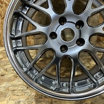 即決有◆WORK Lanvec LM1 18x8.5J +35 5H PCD 114.3 GTK グリミットブラック ホイール 1本 パーツ_画像4