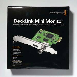 Blackmagic Design ( ブラックマジックデザイン ) / DeckLink Mini Monitor　モニタ-カード