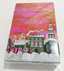 【新品未開封 非売品】GODIVA クリスマストランプ ゴディバ ノベルティ チョコレート