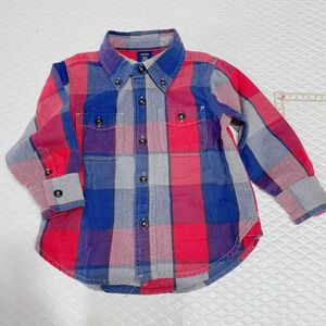 baby GAP 90 ネルシャツ 長袖シャツ ヘビー シャツ