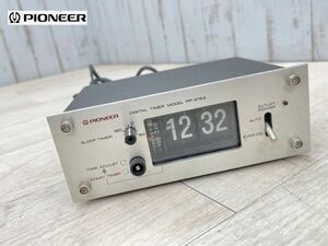1円 当時物 PIONEER デジタルタイマー PP-215A 通電確認 パタパタ時計 オーディオ タイマー アナログ パイオニア オーディオ機器 即日発送