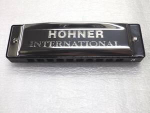 Hohner ホーナー 10ホール　ハーモニカ　C調　C メジャー　10穴　Traveller 10HOLES トラベラーハープ デニムのポーチ付