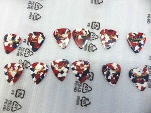 Fender フェンダー　ギターピック　351 SHAPE CLASSIC PICKS 351 Shape Heavy Confetti　12枚　送料無料