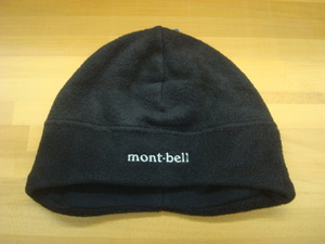 新品mont-bell(モンベル) ストレッチクリマプラス200 イヤーウォーマー ワッチキャップ ブラック(BK) M/L