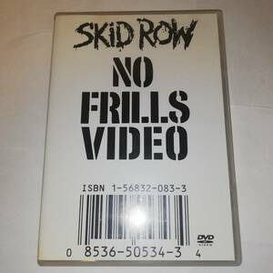 ▼スキッド・ロウ / ノー・ファッキング・フリルズ　▼ セル版　▼SKID ROW　NO FRILLS VIDEO　▼AMBY-8043　