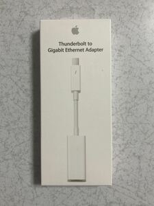 未開封・未使用品Apple Thunderbolt Ethernetアダプタ MD463ZM/A （2100000016195）