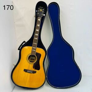12SD11 kansas カンサス アコースティックギター KW250 アコギ 楽器 ギター ケース付き 中古 現状品 動作未確認