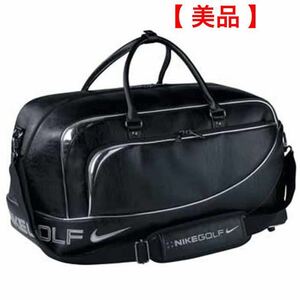 【美品】NIKE GOLF ナイキ ゴルフ ボストンバッグ ブラック 1円 ブランド ダッフルバッグ 廃盤 レア 限定 ゴルフバッグ タイト 