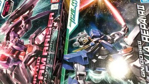 HG 1/144 トランザムライザー グロスインジェクションバージョン&ガンダムエクシアリペアⅡ 中未開封、未組立 ガンダムOO