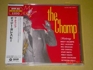 ●ディジー・ガレスピー／DIZZY GILLESPIE【THE CHAMP】CD／リマスター／美品●