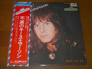 ◎KEITH EMERSON【不滅のキース・エマーソン】LP／美盤◎