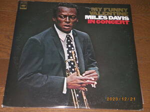 ◎マイルス・デイヴィス／MILES DAVIS【MY FUNNY VALENTINE】LP／美盤◎