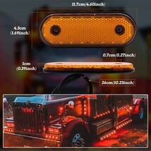 トラック用 サイドマーカーランプ LED 路肩灯 側方灯 車幅灯_画像5