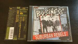 The Business Suburban Rebels / Smash The Disco's 国内盤CD oi punk