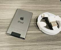 iPod nano 第7世代　スペースグレイ 16GB ME971J 送料無料　付属品付き_画像3