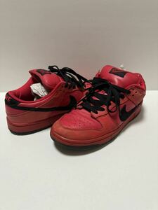 1円〜 27.0 NIKE DUNK LOW SB RED DEVIL ナイキ ダンク ロー レッド デビル 赤 黒