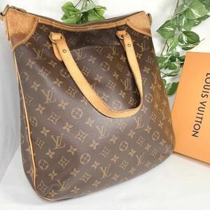 1円 LOUIS VUITTON ルイヴィトン M56388 モノグラム オデオンGM 2WAY ハンドバッグ ショルダーバッグ トートバッグ シリアルDU2008