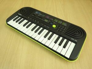 動作確認済●CASIO カシオ ミニキーボード 32鍵 電子楽器 電子ピアノ 鍵盤楽器 本体のみ SA-46●
