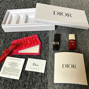 ディオール Dior ノベルティ ルージュ マニキュア　キーホルダ　非売品　送料込み匿名配送　