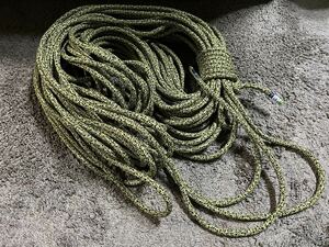 登山　クライミング ロープ 8.2mm 50M ほぼ未使用品