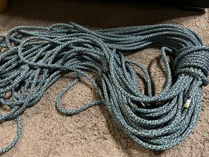 登山　山　クライミング ロープ 8.2mm 50M ほぼ未使用品