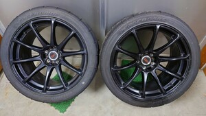 DOALL CST ZERO1　HYPER-X ドゥオール CST ゼロワン　ハイパーテン 19インチ 10j OFF+12　PCD114.3 5H 2本セット　285/35 R19