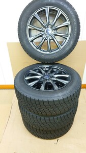 美品　215/60 R17 GOOD YEAR ICE NAVI 6　D.O.Sホイール　7J OFF+53 PCD114.3 4本セット　C-HR カローラクロス エリシオン オデッセイ　等