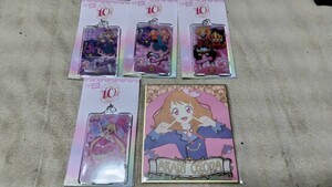 プレミアムバンダイ アイカツ！シリーズ Piica 4種セット ミニ色紙 まとめ売り 現状出品