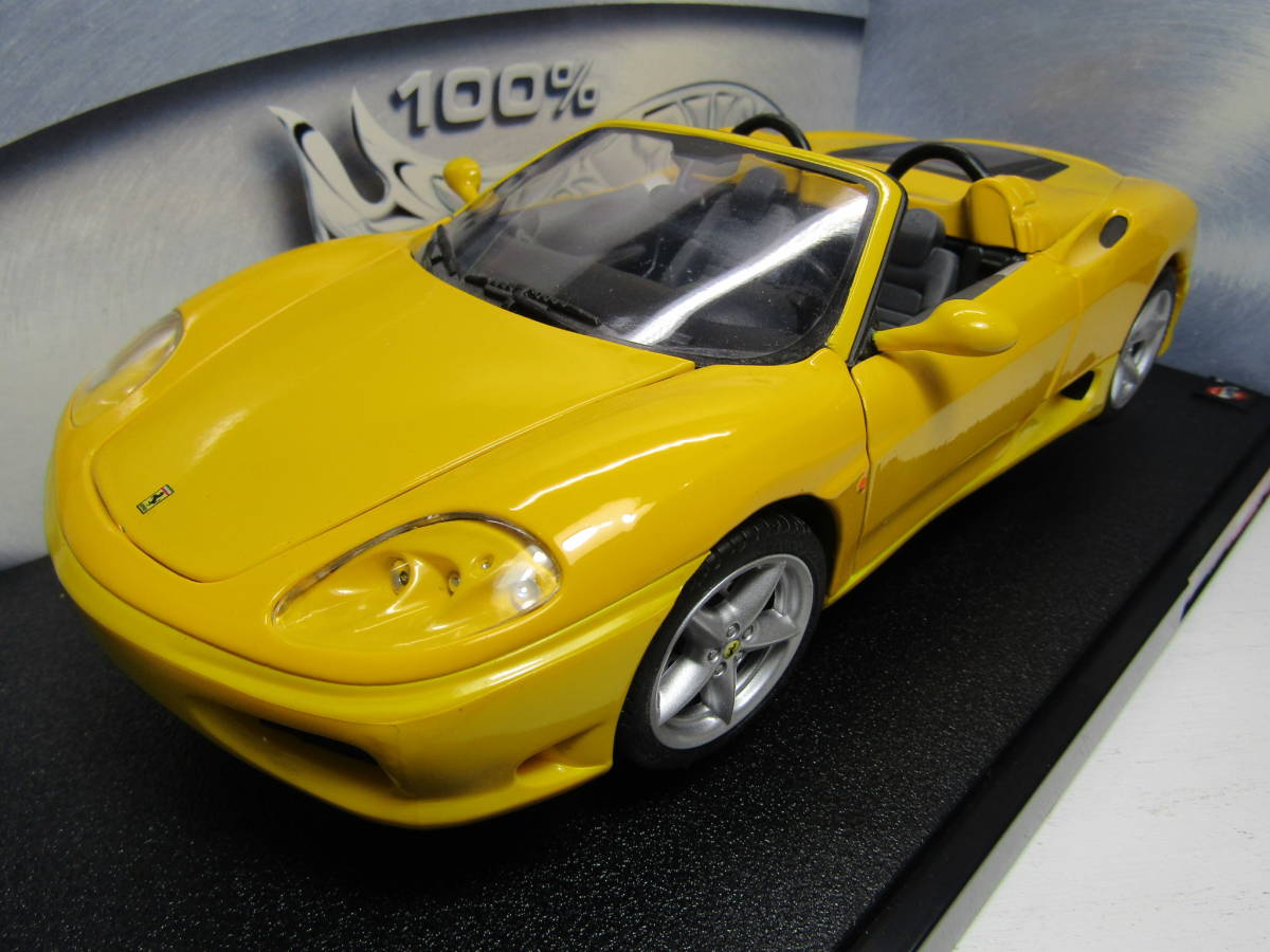 フェラーリ360モデナ スパイダー 1/43 2台セット品 新品未開封品 2025年最新】Yahoo!オークション -フェラーリ 360 スパイダー