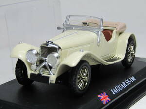 jaguar ジャガー SS100 1/43 SS 100 jaguar SS-100 GBスポーツカー初代冠した ロードスター ブリティシュ GB 英国