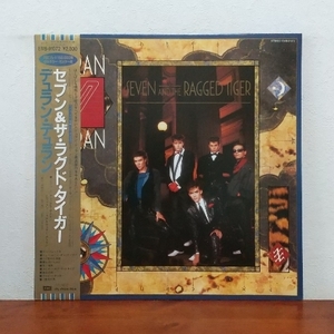 帯付LP/ デュラン・デュラン☆DURAN DURAN「セブン&ザ・ラグド・タイガー / SEVEN AND THE RAGGED TIGER」ザ・リフレックス