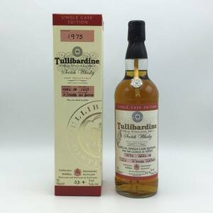 D18□【未開栓】Tullibardine タリバーディン 1975 シングル ハイランド モルト スコッチウイスキー 700ml 53.4% 洋酒 古酒 箱付き □