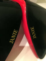 即決 新品 大きいサイズ JANTE パンプス 赤 Red 26〜26.5cm ハイヒール high heels USA10サイズ ジャンテ 12.5cmヒール セーラーマーズコス_画像7