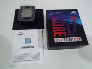 送料無料 Intel Core i7-8086K Unlocked Limited Edition LGA1151 8世代 CPU