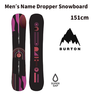 ☆最終値下☆ 30％OFF☆23-24【 BURTON 】バートン　 MEN’S NAME DROPPER SNOWBOARD　メンズ　 ネーム ドロッパー　正規販売店