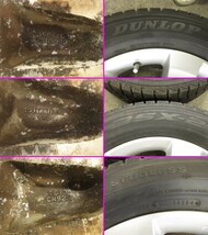 日産純正 17インチ アルミホイール スタッドレスセット DUNLOP 215/60R17 エルグランド デュアリス プレサージュ 17×6.5J 5H-114.3 +40_画像6