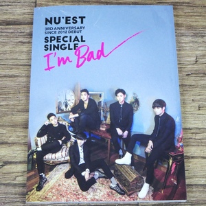 ★NU'EST Special Single 3RD ANNIVERSARY SINCE 2012 DEBUT I'm Bad 韓国版CD★ry31501