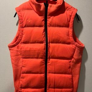 デサントゴルフ リアルダウンベスト M オレンジ