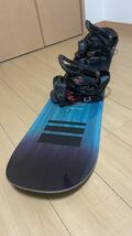 ☆USED 20-21 SALOMON PULSE 149cm SPOON バイン付 ビンディング付 サロモン・パルス スプーン★_画像2