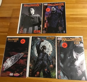 アメコミ 希少■カオス!・コミックス CHAOS! COMICS ハロウィン 三部作 5冊セット■マイケル・マイヤーズ ブギーマン HALLOWEEN