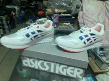  ASICS Gel Saga White/Flash Coral 1193A071-102　アシックス　ゲルサーガ_画像2